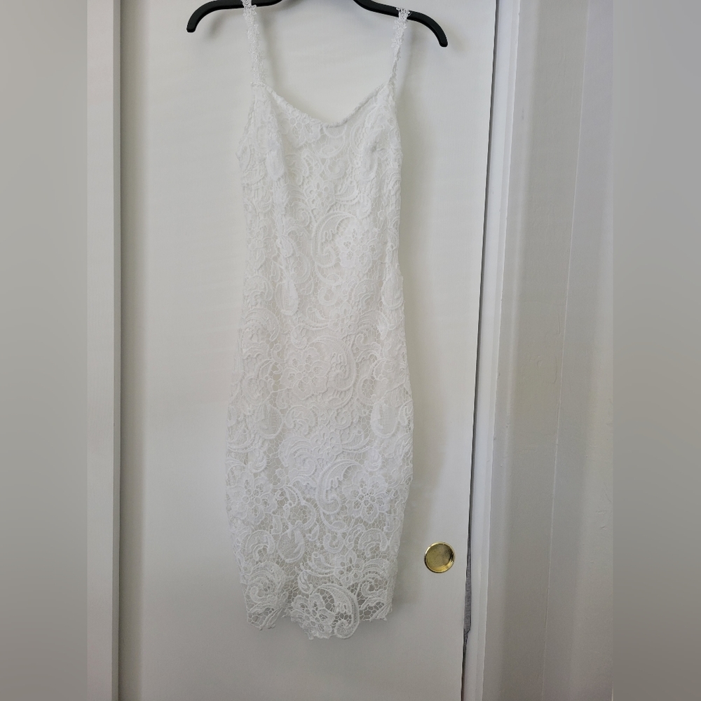 White dress